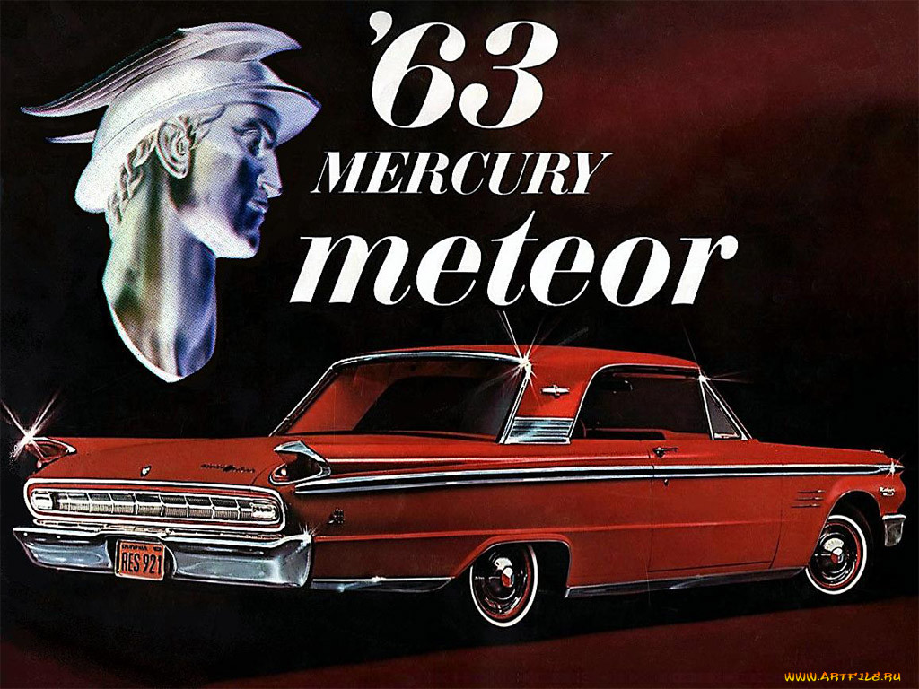 1963, mercury, meteor, 